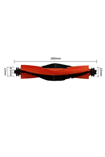 ROPALDE Xiaomi Robot Vacuum S10 (Plus) (B105) Συμβατή με ρομποτική ηλεκτρική σκούπα 2 τεμάχια κύριας βούρτσας - Σετ ανταλλακτικών