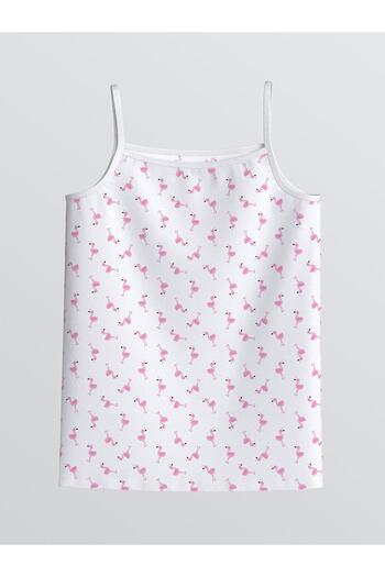 LC Waikiki Lamingo Printed Girls' Undershirt 2 Pack (S5)