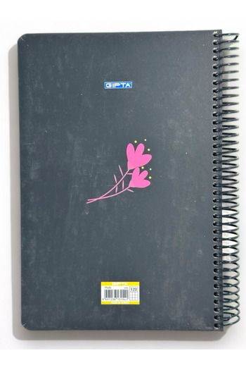 Gıpta GIPTA BEST NOTE HARD COVER SPIRAL 17 * 24 CM 70 GR HÂRTIE 120 YP. CARO – MODEL3
