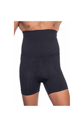 Narnuga Miraxx Black Mi Emay E1005 Men's High Waist Double Boxer Corset