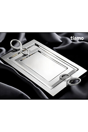 Tiamo Hatir 2-Piece Tea and Coffee Tray Set
