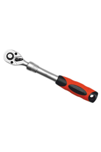 flores Large telescopic ratchet 1/4, 245 mm