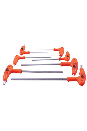 flores T-type hex set, 7 pcs / set