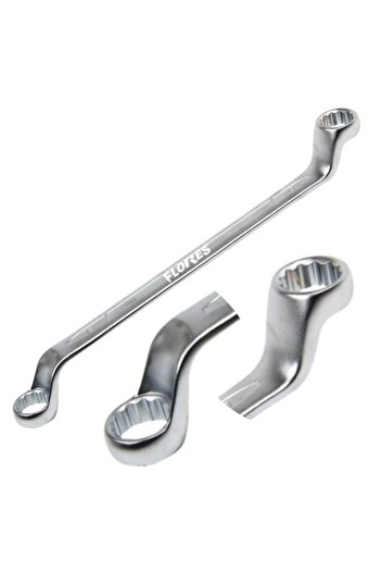 flores Mechanical elbow wrench CR-VN, 34 x 36 mm