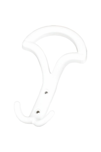 flores Cuier triunghi mare, din plastic, 3101-09 - alb