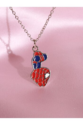 Reorah Collection Hello Kitty-Spider-Man Çift Kolyesi