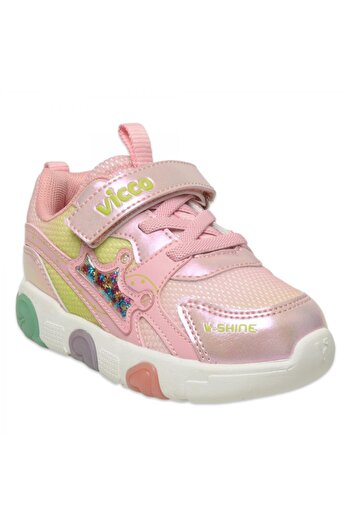 Vicco 346.b25y.180 Queen Bebe Lighted Phylon Powder Girl's Sneakers