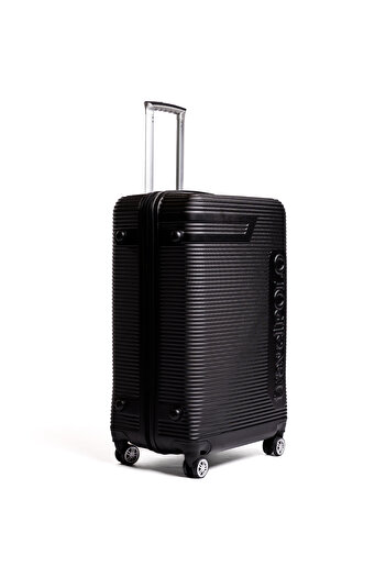 Travel POLO Troler mediu, TRAVEL POLO, 67x41x29cm, A1011, bagaj de cala.Valiza din ABS, Negru