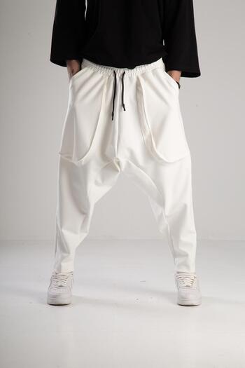 COCOPELLI Ecru Double Face Avangard Shalwar