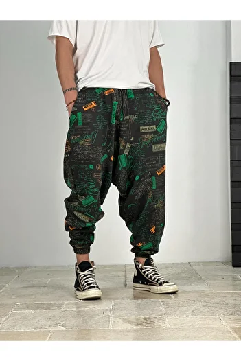 COCOPELLI Men's Mailbox Patterned Summer Shalwar