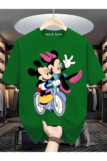 New Shine Μπλουζάκι Mickey Minie με στάμπα μεγάλου μεγέθους