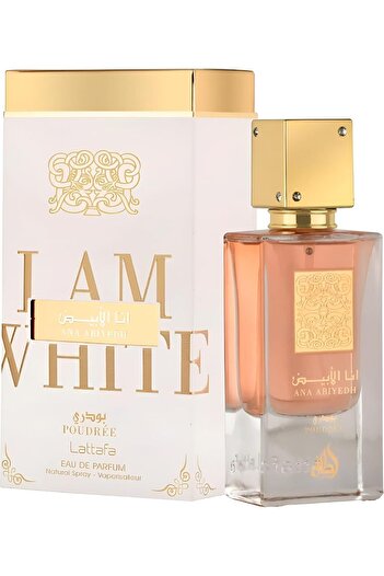 lattafa I am white powdery eau de parfum 60 ml