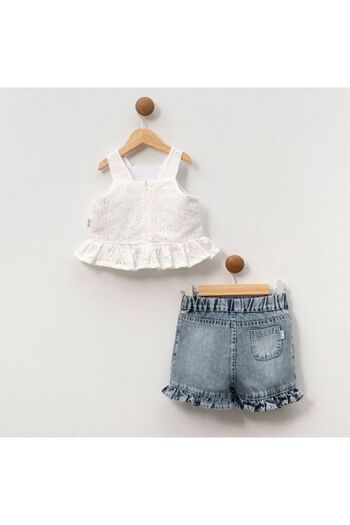 Overdo Girl's Crop & Shorts Set