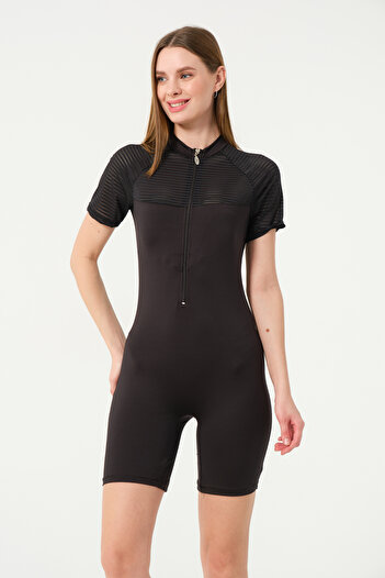 İKSUN TESMAY Surfer Swimmer Jumpsuit Costum de baie cu fermoar