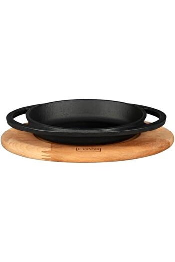 STOREMAX Cooking Dish Lv Eco O Tv 1510 K4 Oval Plate Dish and Plate, Wooden, Dimensions 15 X 10 Cm, Cast Iron,