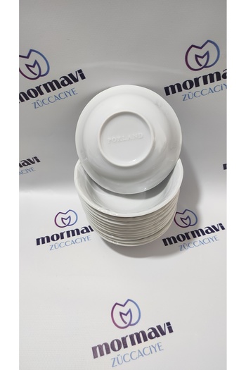 Porland PORSELEN ANADOLU BEYAZI 12 ADET 13 CM (KÜÇÜK) ÇORBA KASE
