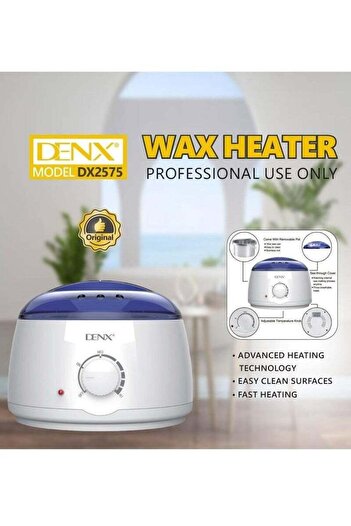 Denx Wax Heater Purple/White, Hair Removal Wax Heater 100W 500ml DX2575