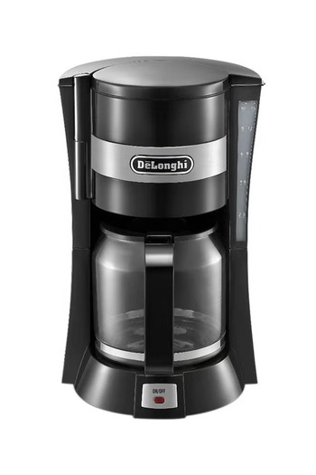 DELONGHİ Filter Coffee Machine 10 Cups And 1.25 Capacity, Americano Maker, 1.25 L 900 W Icm15211 Black