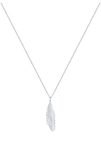 KUZZOI Halskette Federoxid 925 Sterling Silber