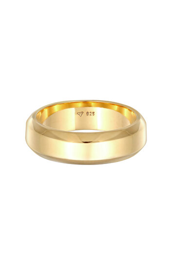 KUZZOI Ring Herrenband massiv aus 925 Sterling Silber