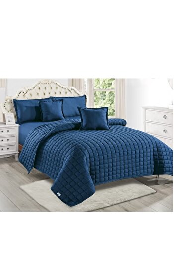 Moon 4-piece plain single duvet cover set