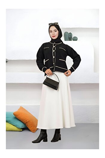 MODA Scuba Fabric Bell Skirt
