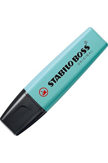 Stabilo BOSS ORIGINAL Pastel - Fosforlu Kalem - 15'li Masa Seti - 14 Karışık Renk (2x Tozlu Gri)