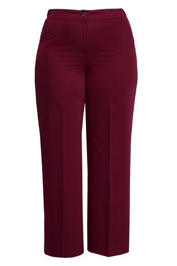 Alvina High Waist Large Size Trousers - 70738