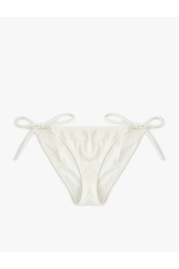 Koton Drawstring Bikini Bottom with Sides
