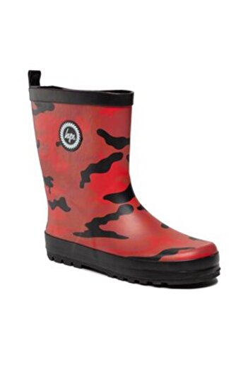 Hype boy's rubber boots YVLR-736 red