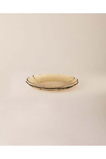 Madame Coco Branche Pasta Plate - Orange - 21 cm