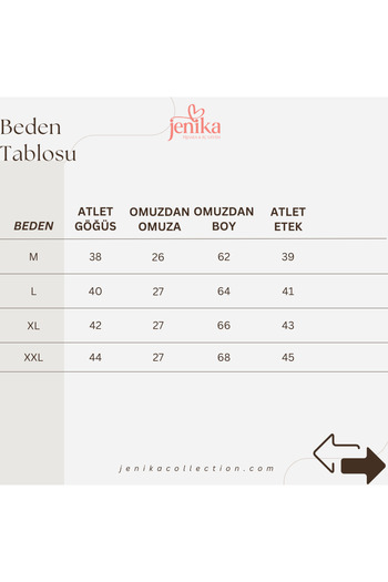 JENİKA Thick Strap Cotton Women's Athlete