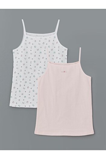 LC Waikiki Square Collar Girl's Undershirt 2-Pack (S5)