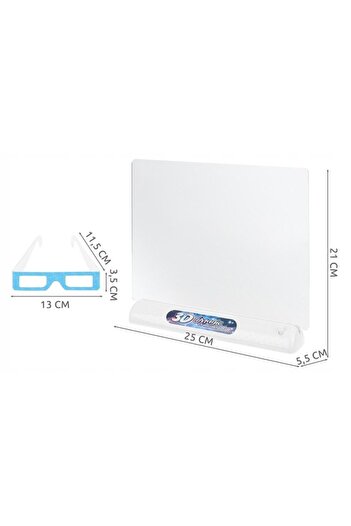 zola 3D drawing board, creates luminous 3D images, with 4 markers