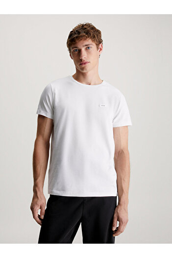 Calvin Klein Men's White Short Sleeve T-Shirt