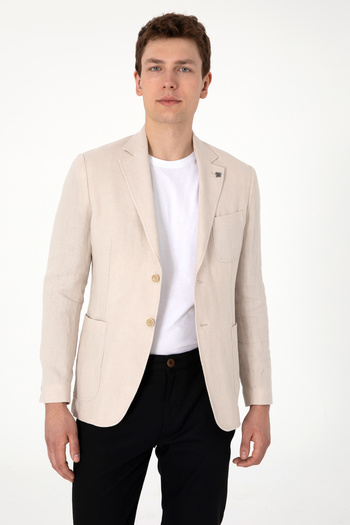 U.S. Polo Assn. Men's Dark Beige Jacket 50301206-Vr088