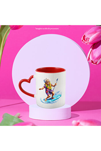 StoryGift Romania Cana cu o femeie in varsta care se da cu placa de surf | sport extrem | energica, Cu ,STG