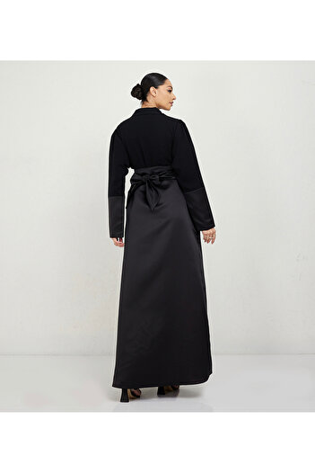 Rosette Abaya Black Bridal Queen