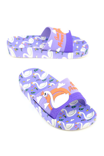 GEZER Girl's Summer Wet Floor Suitable for Use Comfortable Sole Home Garden Beach Pool Slippers