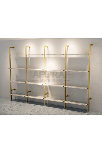 AFE DEKOR Mağaza Raf Sistemi, Askılık Sistemi, Butik Rafı, Mağaza Stand, Giyinme Odası-375*250