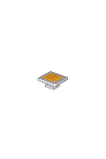 flores Buton pentru mobila patrat, din plastic, 1104-01, stejar