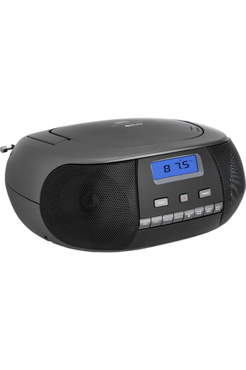 ECG Radio CD Player CDR 500 titan, tuner FM cu memorie 20 de posturi