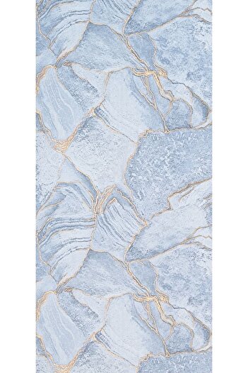 Naimeed Company Set de 6 panouri decorative autoadezive cu folie de aluminiu, suprafață acoperită 1,08 m², D7112, 60x30 cm