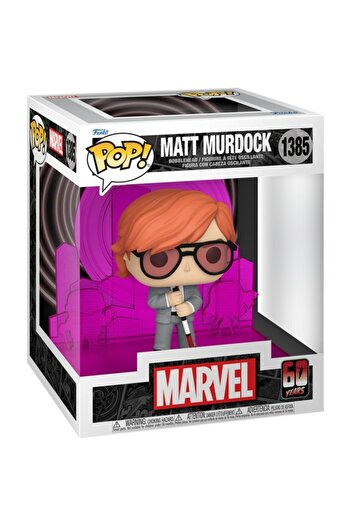 Funko Pop! Deluxe! Marvel : Daredevil - Matt Murdock (with Radar) 60th Anniversary Vinyl Figure