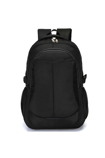 zola Teenage backpack, 2 compartments, side pockets and buckles, black, 48x31x15 cm, waterproof