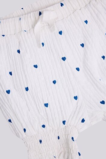GB Baby BG Store Kız Bebek Desenli Şort