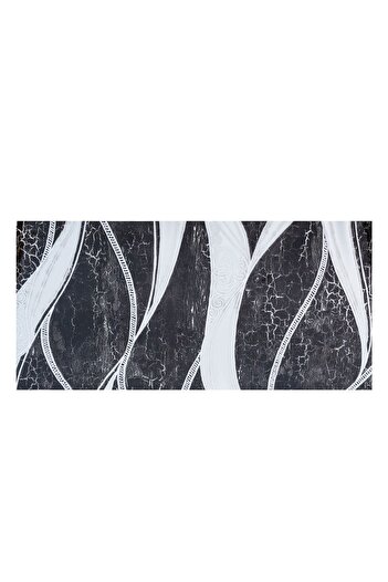 Naimeed Company Set de 6 panouri decorative autoadezive cu folie de aluminiu, suprafață acoperită 1,08 m², D7132, 60x30 cm