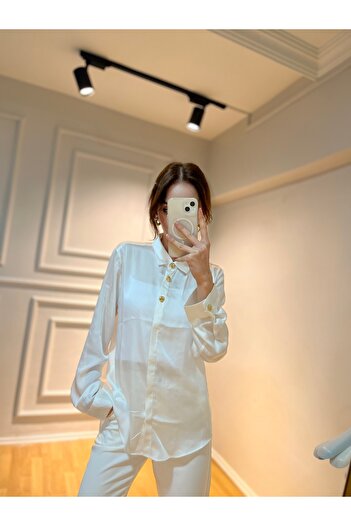 Whıte Aura Blouse