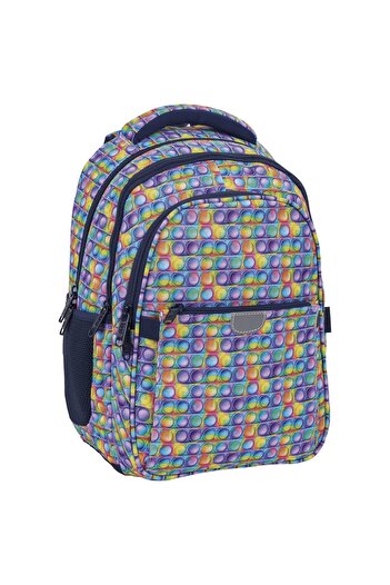 zola Ergonomic, lightweight, multi-compartment backpack, Pop It, class 0–4, 39x27x20 cm