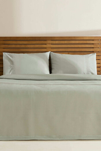 Karaca Home Maisy Bamboo Double Pique Set Sage